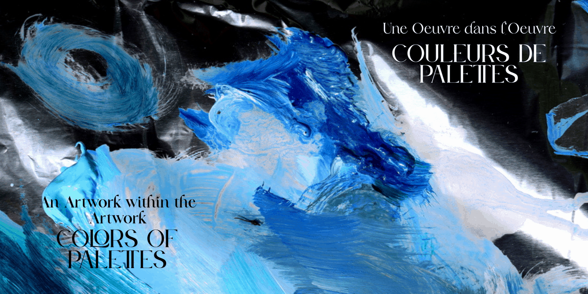 Colors of Palettes, an artwork within the Artwork, laurence Saunois, artist