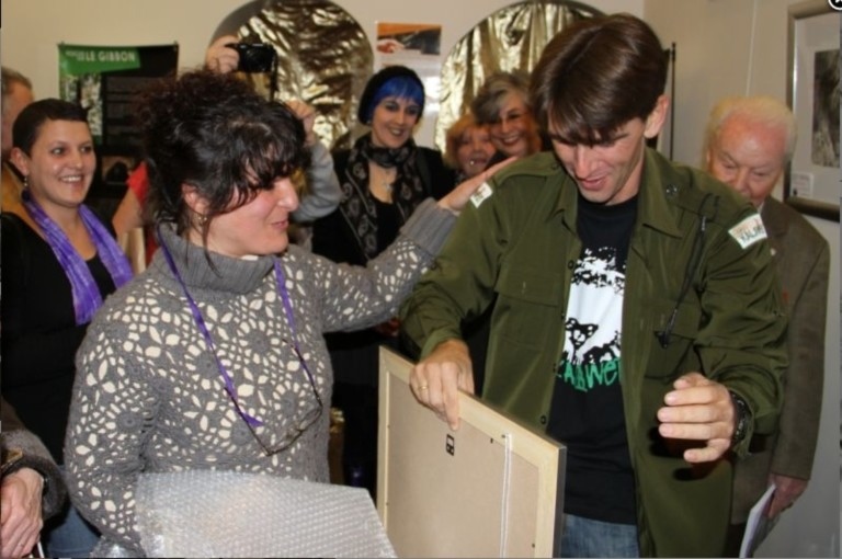 Exhibition The Art of Being a Gibbon - 2013 with laurence Saunois, Chanee and Muriel Robin