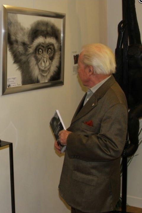 Exhibition The Art of Being a Gibbon - 2013 with laurence Saunois, Chanee and Muriel Robin