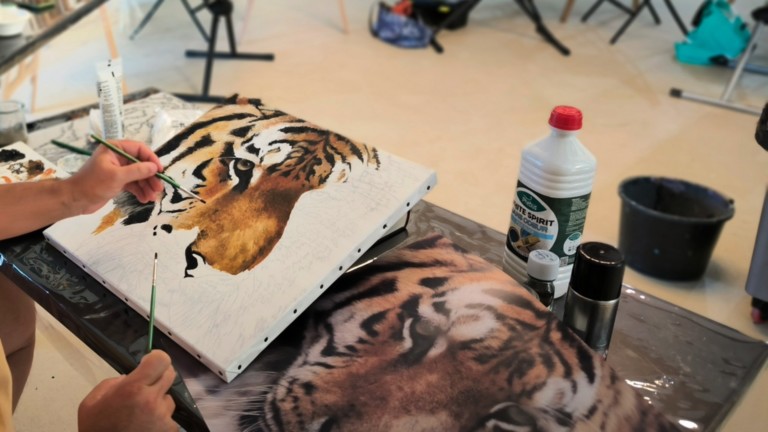Oil Painting Workshop: Instructor Laurence Saunois 5