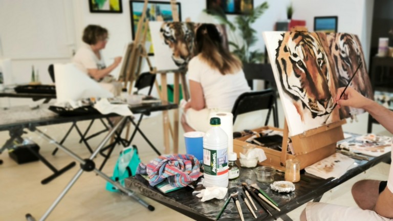 Oil Painting Workshop: Instructor Laurence Saunois 2