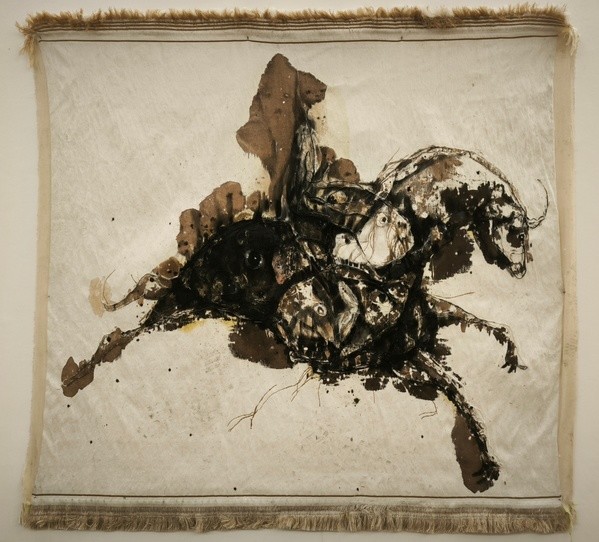 Oeuvre de Lionel Sabatté - Série Pelages