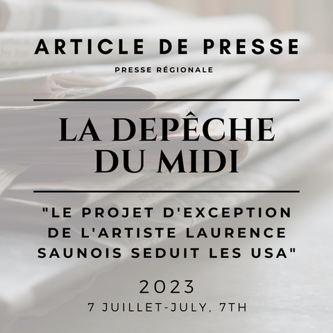 Article de presse de la Dépêche du Midi : Nympheus Luminansis