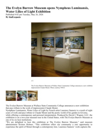 Article - The Cullman Times about Nympheus Luminansis #1