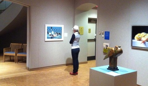 Leigh Yawkey Woodson Art Museum - USA Exposition Laurence Saunois, artiste peintre animalier