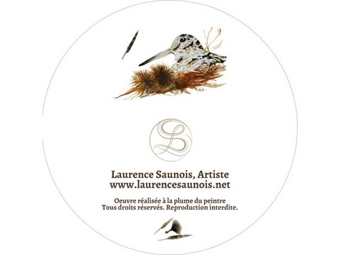 Iron woodcock's feather box: artist Laurence Saunois -20-verso