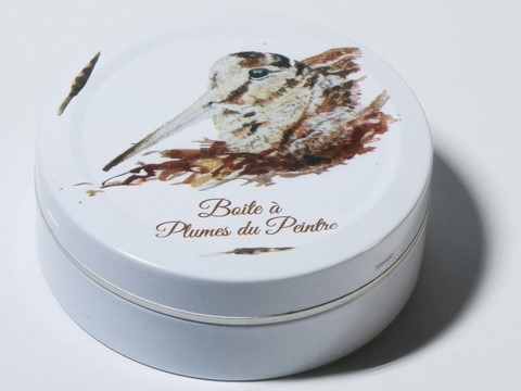 boite-plumes-du-peintre-becasse-dessin-peintre-animalier-laurence-saunois-3-boite