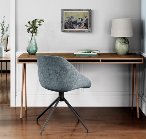  Fighting blue tits painting wall art decor above a desk