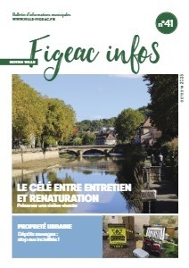 Bulletin municipal de Figeac - couverture - Octobre 2025