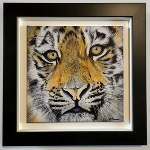 Tirage d'art sur toile encadré - Laurence Saunois, peintre animalier