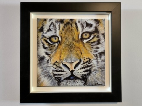 Fine art print on canvas - Laurence Saunois, animal artist